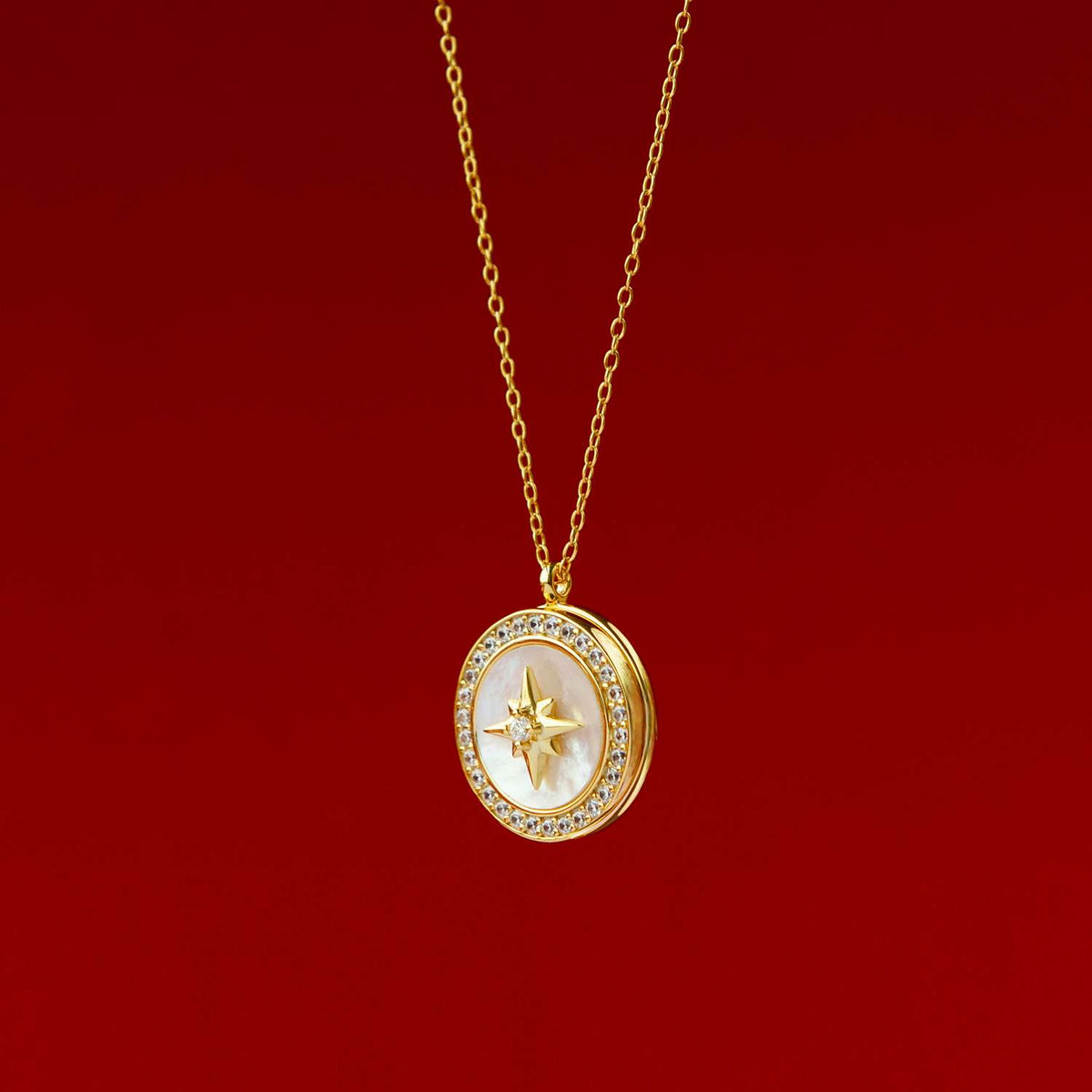 LUNA LOCKET | Forever in My Heart | Sterling Silver - MILA CANTES