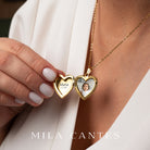 HEART LOCKET | Baby Initial - MILA CANTES