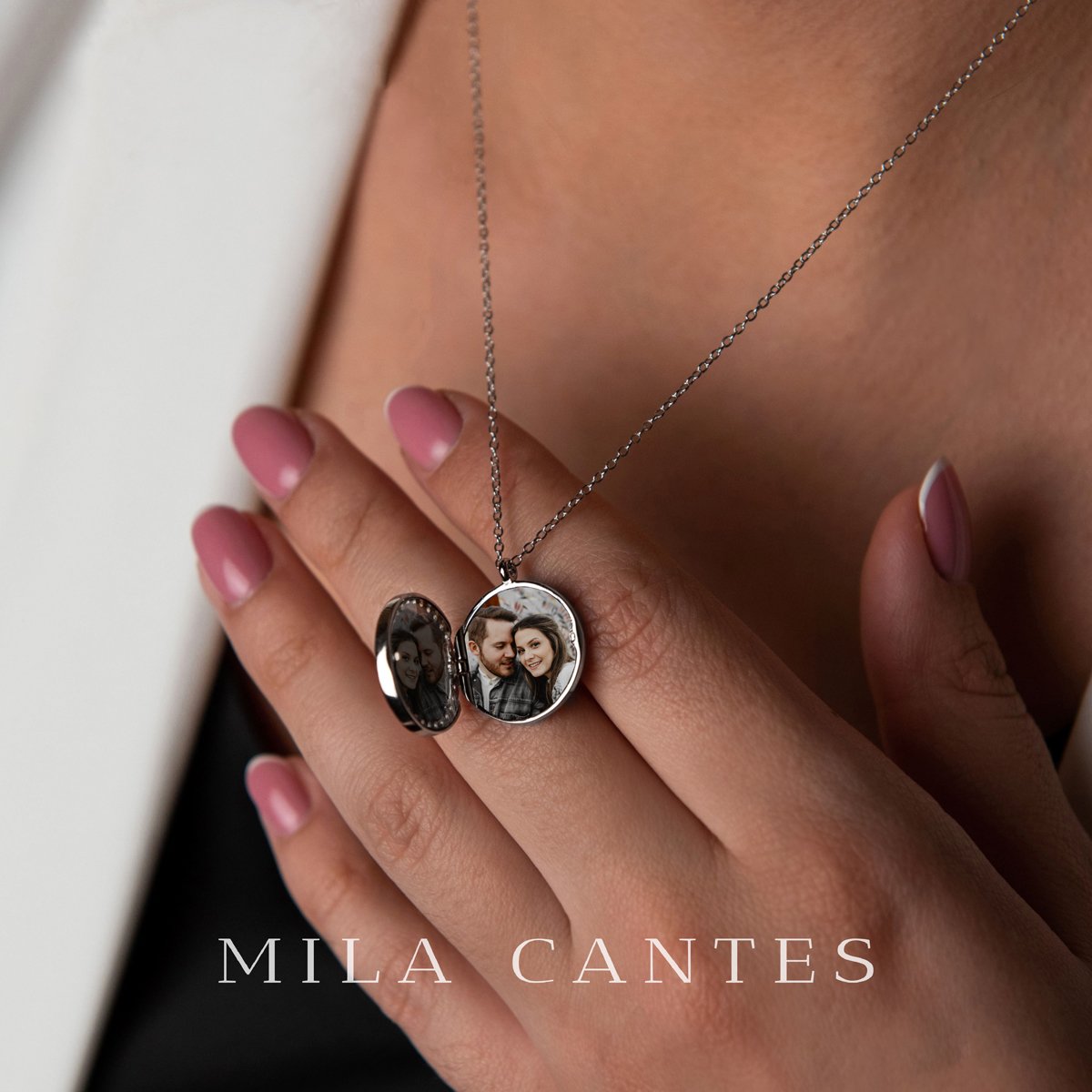 LUNA LOCKET | Always With You | Sterling Silver - MILA CANTES